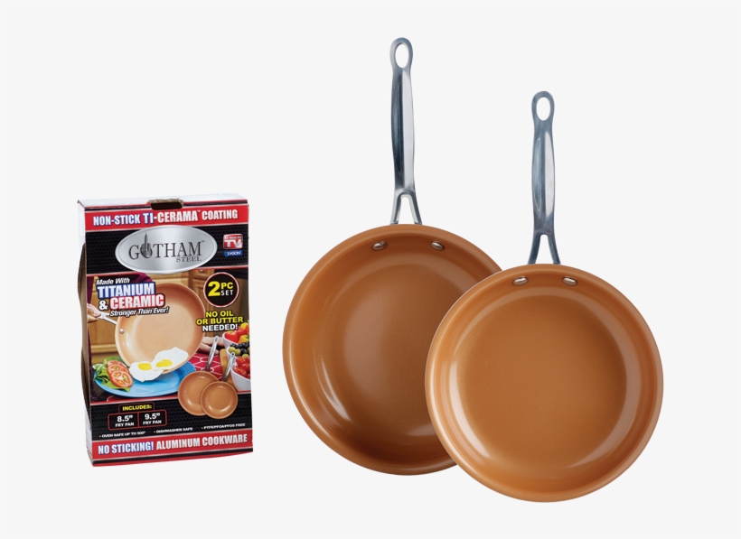 Gotham Steel Titanium And Ceramic Nonstick Fry Pan, transparent png #1131374
