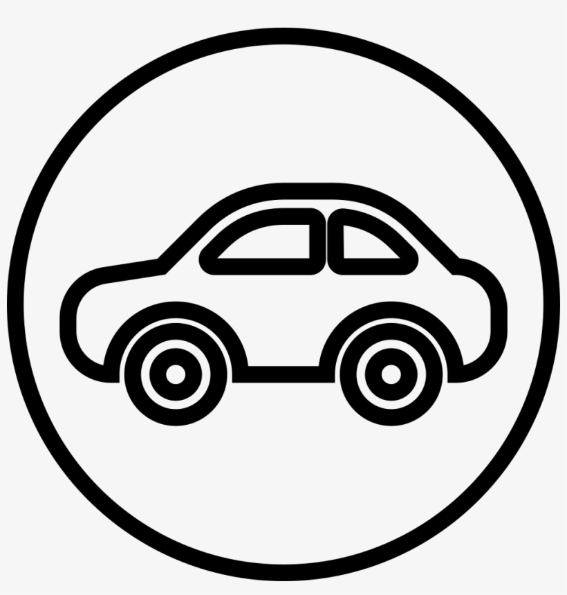 Font Car Comments - Car Line Icon Png, transparent png #1131574