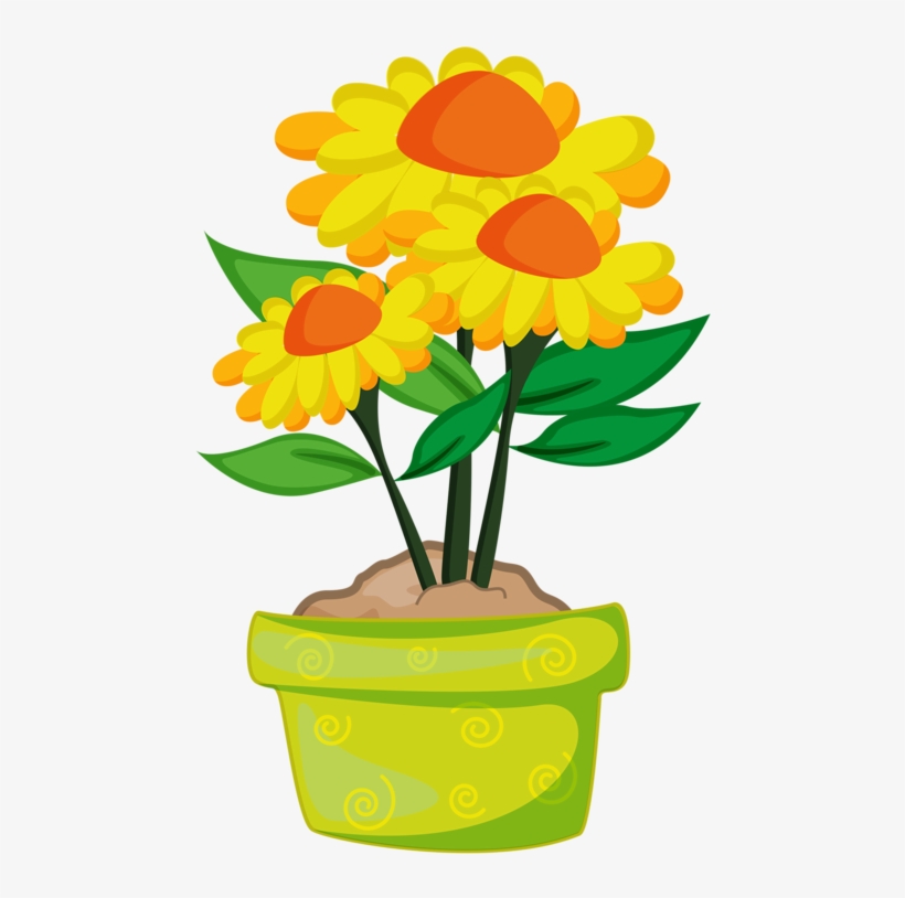 Яндекс - Фотки - Cartoon Plants And Flowers, transparent png #1131945