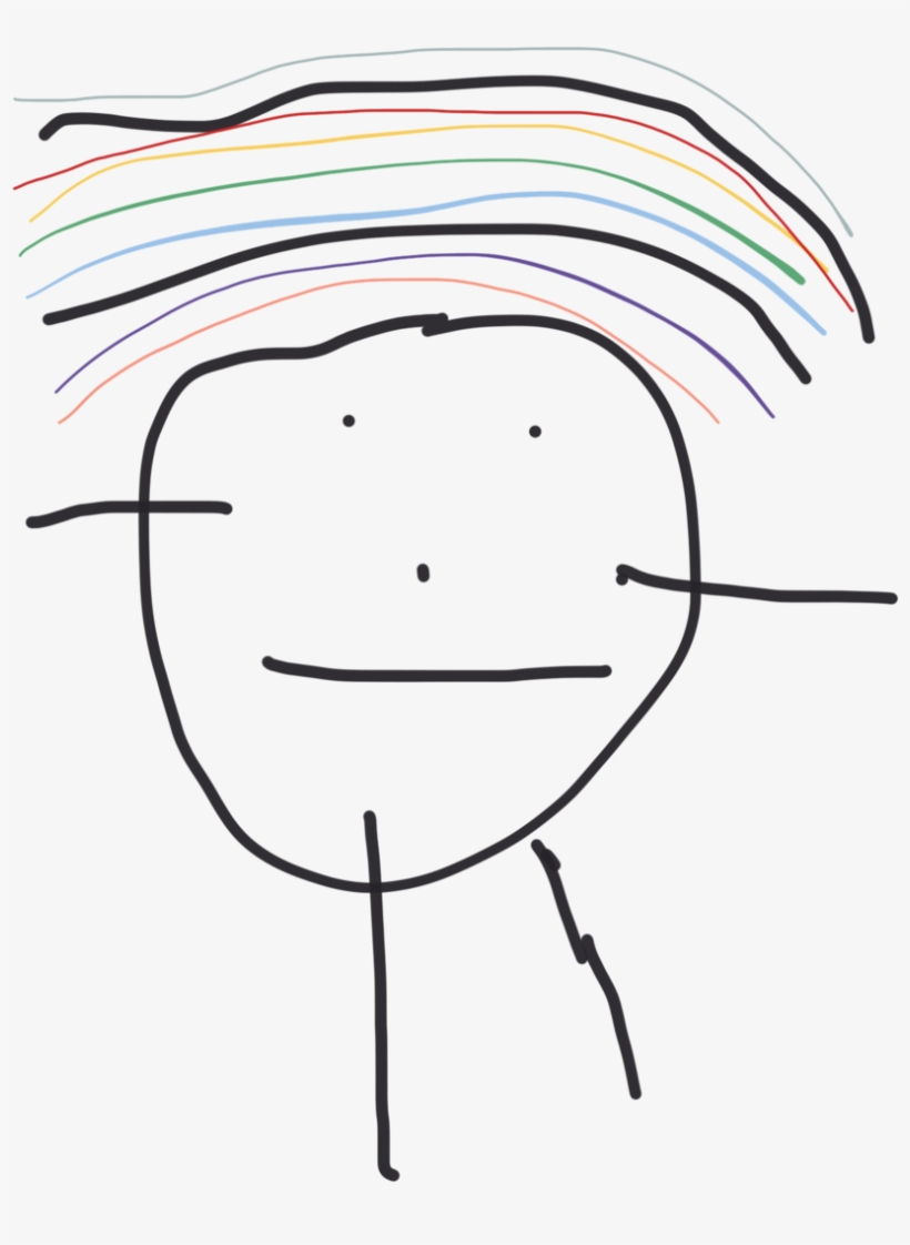 Rainbowgirl - Portable Network Graphics, transparent png #1132071