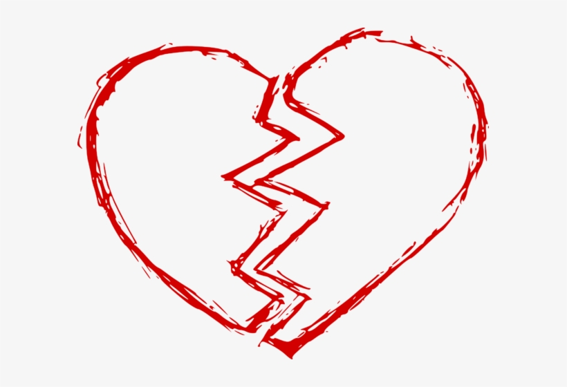 Broken Heart 2 - Broken Heart Png, transparent png #1132112