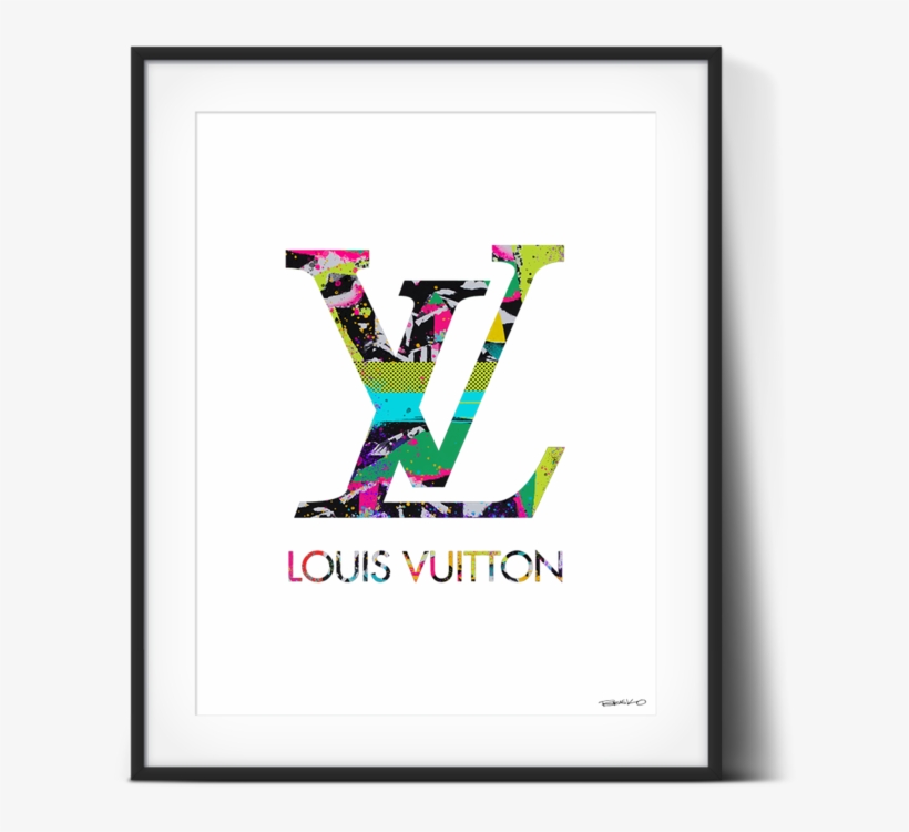 Louis Vuitton Abstract Graffiti Art, transparent png #1132202