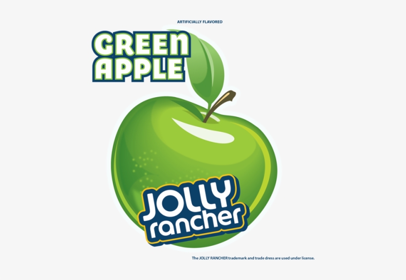 Jolly Rancher Green Apple Flavor Cling - Jolly Rancher Lip Smacker, transparent png #1132337