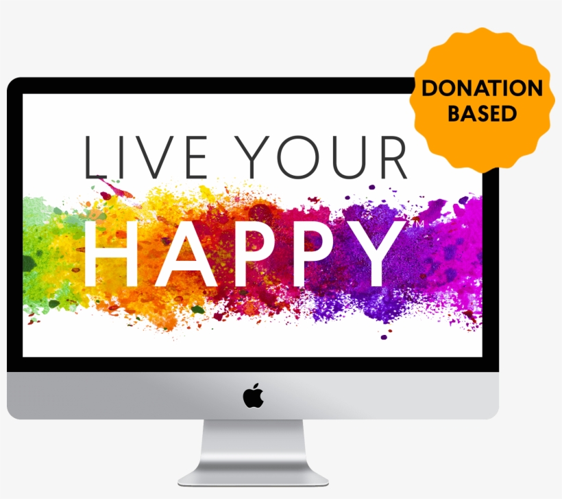 Imac Psd Mockup Template Website Lyh Badge - Designart Artistic Splash Abstract Graphic Art On Wrapped, transparent png #1132429