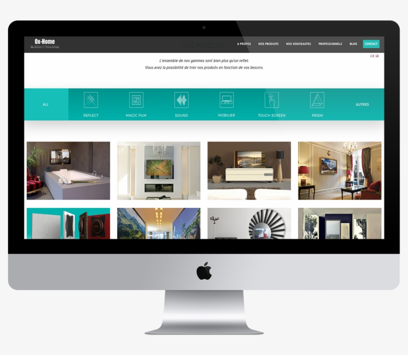 Mock Up Imac Oxhome, transparent png #1132478