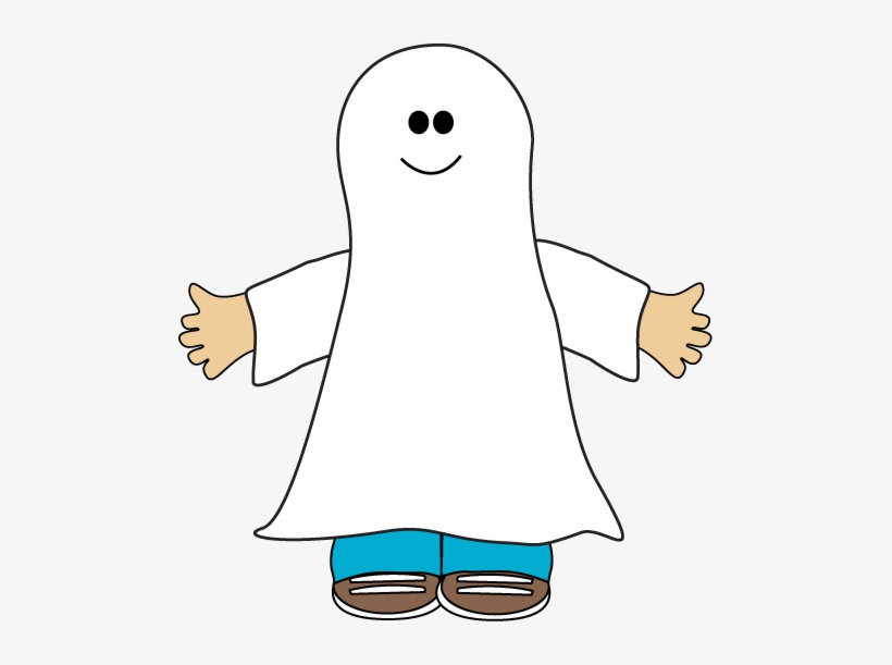 Halloween Kid Ghost Clip Art - Ghost Costume Clip Art, transparent png #1132530