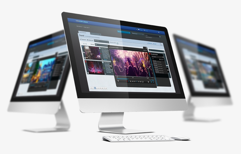 Vsnexplorer Now Covers The Whole Media Lifecycle - Video Editing Mockup, transparent png #1132861