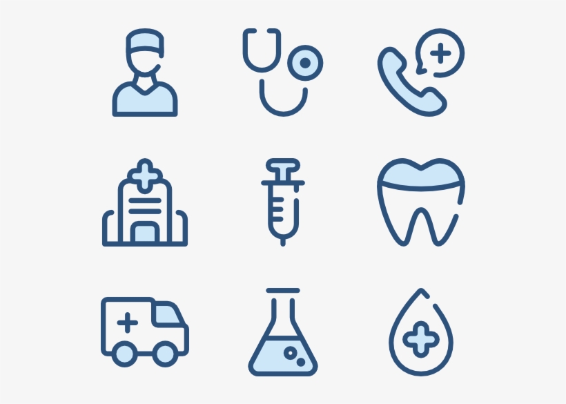 Hospital - Icons Png, transparent png #1132967