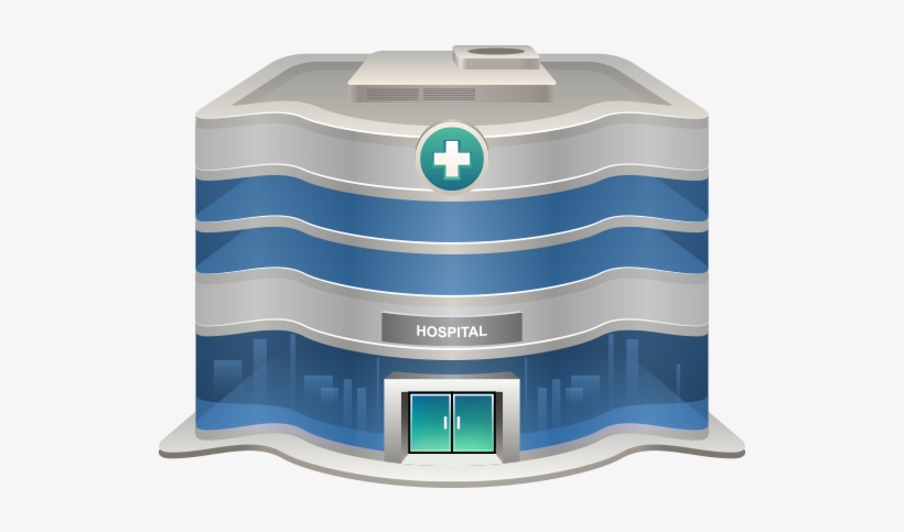 Medical Billing Solution For Hospitals - Cartoon Hospital Png, transparent png #1133018