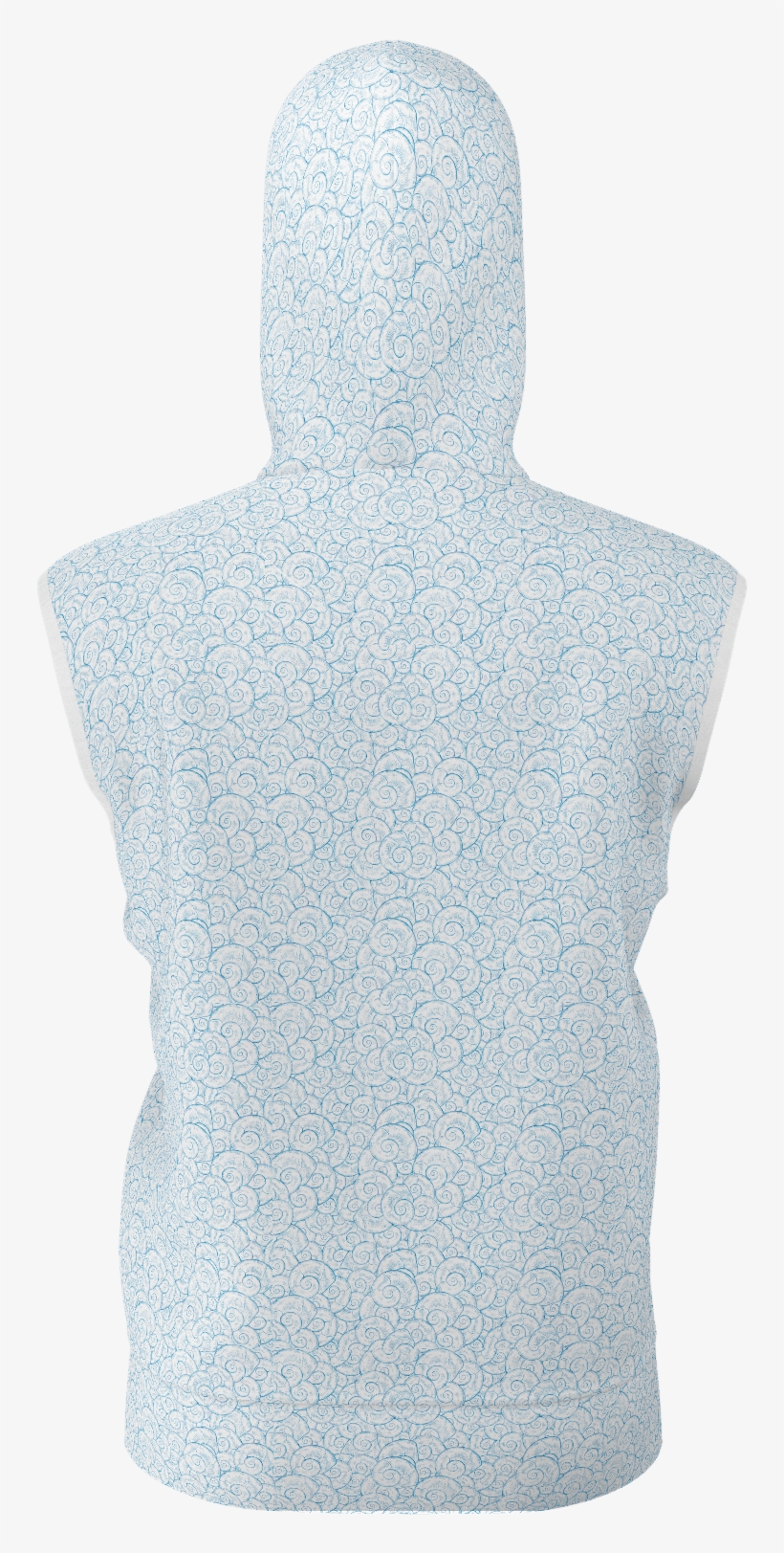 Sleeveless Hoodie - Watercolor Anemones - Hoodie, transparent png #1133037