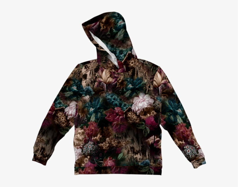 Winter Floral Hoodie - Paulus Theodorus Van Brussel, transparent png #1133138