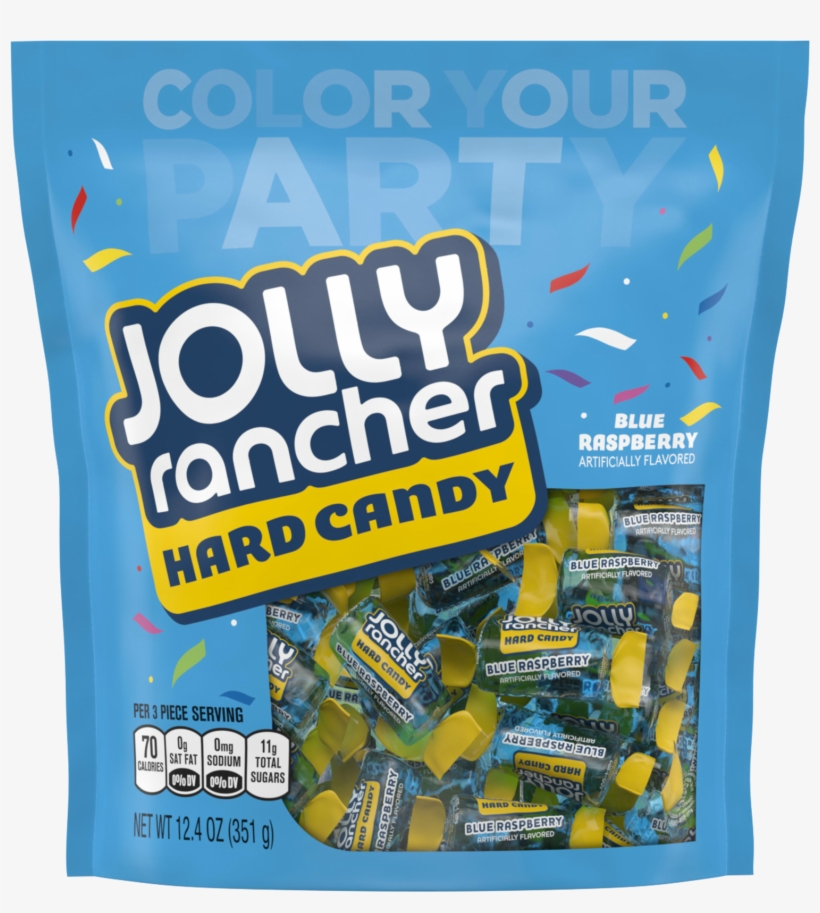 Jolly Rancher Blue Raspberry - Blue Raspberry Candy Flavor, transparent png #1133247