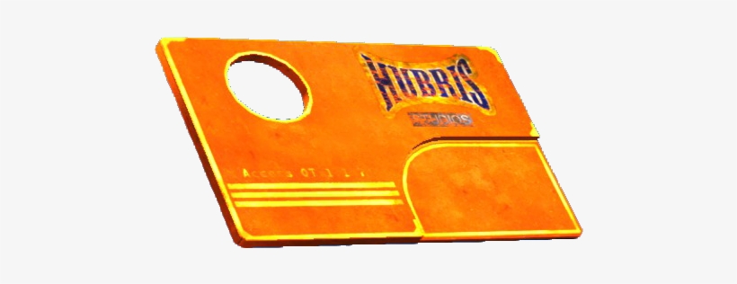 Hubris Tv Studios Id Card - Orange, transparent png #1133417