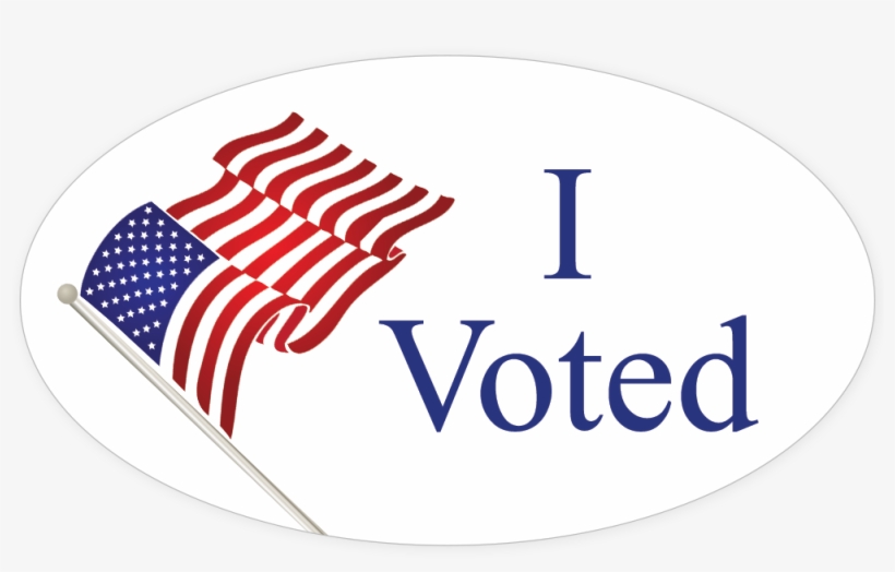 I Voted Sticker Png Clip Art Transparent Stock - Transparent Voting Sticker, transparent png #1133477