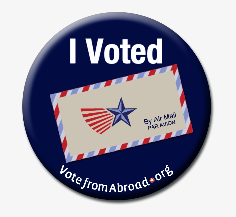 "i Voted" Sticker On Your Facebook Wall, Google , Tweet - Democratic Party, transparent png #1133917