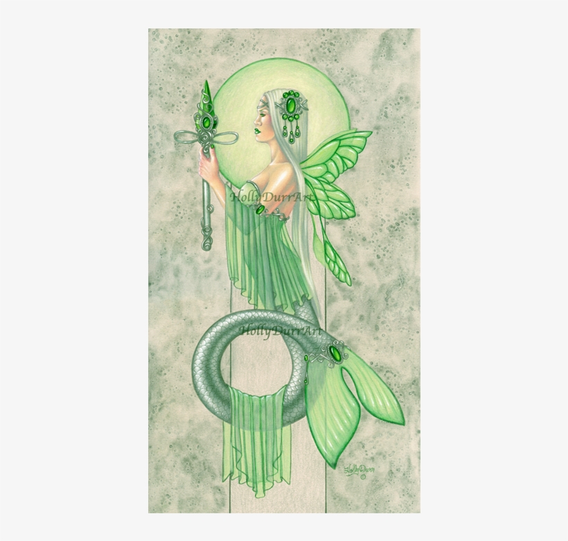 Original Mermaid Art - Mermaid, transparent png #1134335