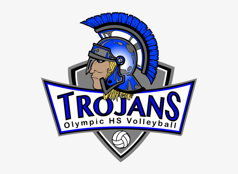 Volleyballlogo - Olympic High School, transparent png #1134470