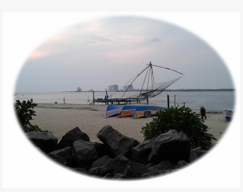 Awesome Chinese Fishing Nets At Fort Kochi, Enjoy It - Sea, transparent png #1134951