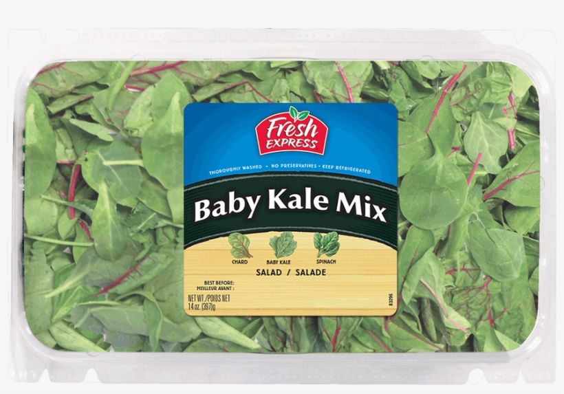 Fresh Express Baby Kale Mix - 5 Oz Bag, transparent png #1135672