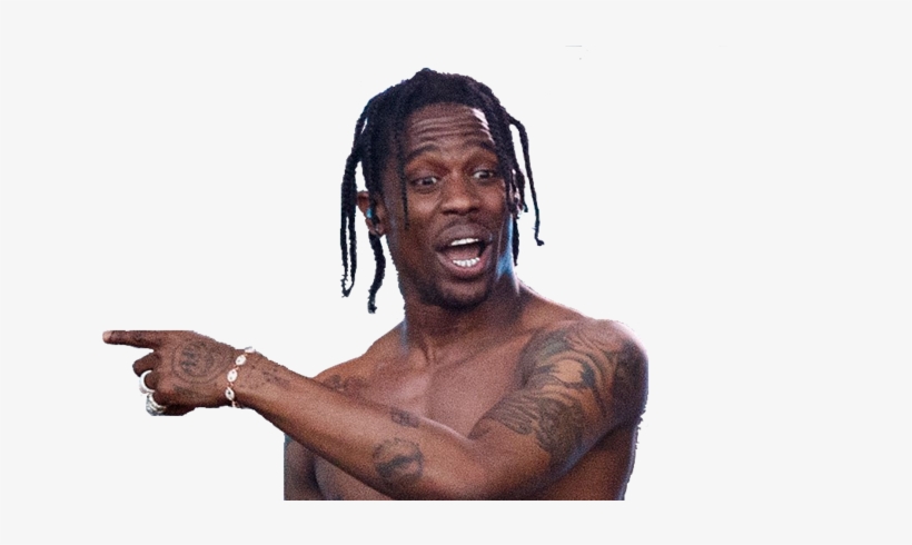 Take A Sip Please Don't Reply Bye - Travis Scott Hair Transparent, transparent png #1135773