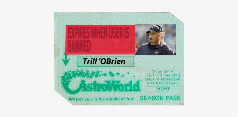 Trill O'brien - Travis Scott Astroworld Card, transparent png #1135876