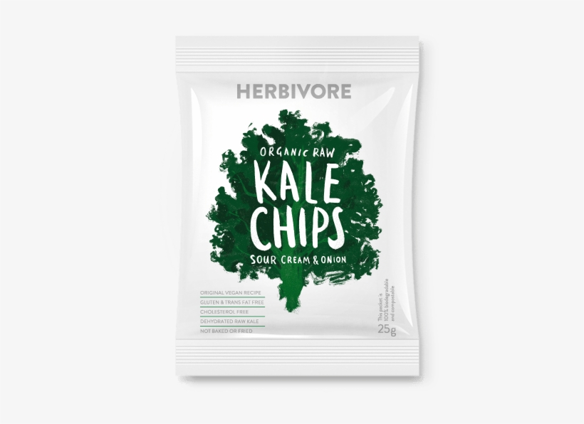 Kale Chips Sour Cream & Onion - Potato Chip, transparent png #1135947