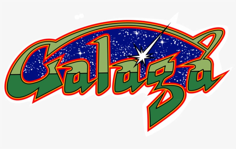 We Pay Tribute To One Of The Greatest Video Games Ever - Galaga Logo, transparent png #1136112
