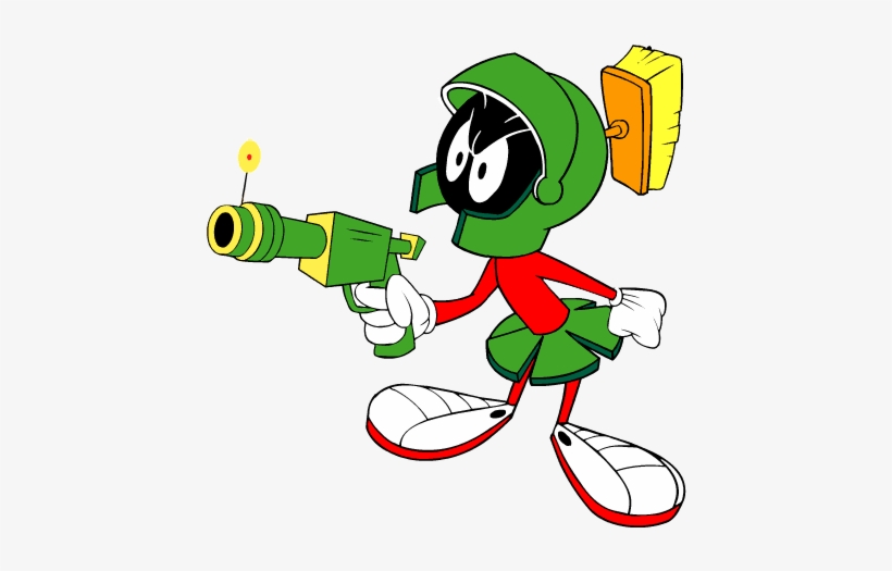 Marvin The Martian Copy Looney Tunes Martian Gun Free Transparent