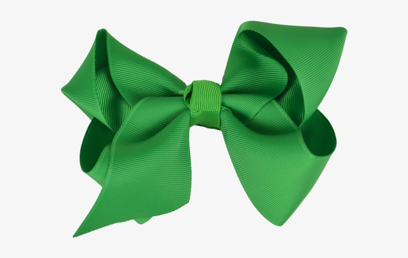 Rwc41608 Emerald Green 14 Cm Ribbon Bow - Green Ribbon Bow Png, transparent png #1136145