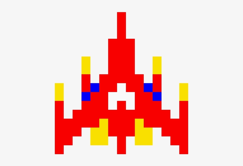 Galaga Ship - Galaga Animated Gif Transparent, transparent png #1136240