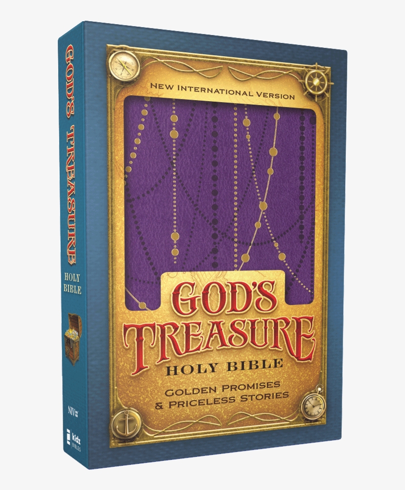 9780310759072 30 Image Purple - Niv God's Treasure Holy Bible, Imitation Leather, Dark, transparent png #1136291