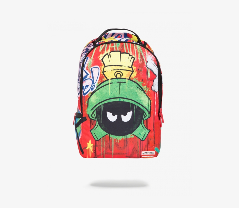 Marvin The Martian Sprayground Backpack, transparent png #1136399