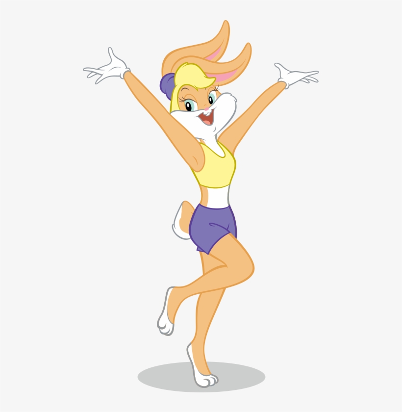 Characterart Lola Lt Box Bunny, Bunny - Looney Tunes Lola Bunny, transparent png #1136501