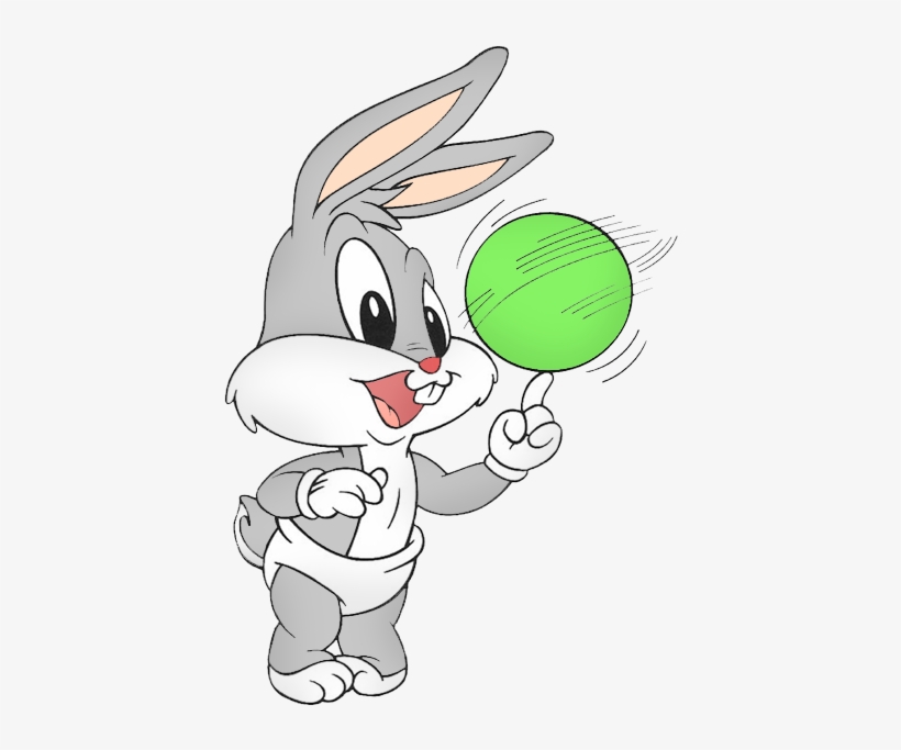 Pin By Manu Komers On Cotillon Tematico - Baby Looney Tunes Pernalonga, transparent png #1136624