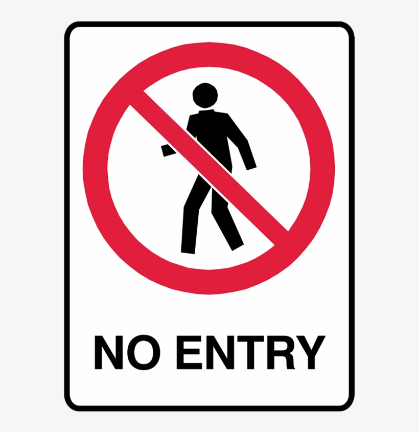 Prohibition Sign Invisible Brady Prohibition Signs - Prohibition Signs - Free Transparent PNG ...