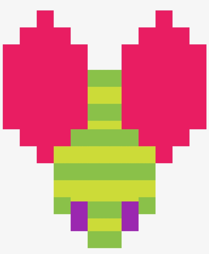 Alien Galaga - 8 Bit Broken Heart, transparent png #1137423