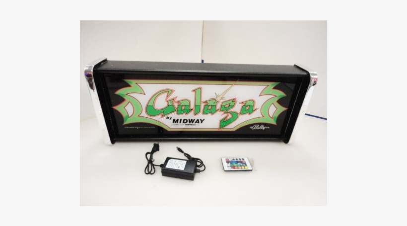 Tin Sign Galaga Arcade Shop Game Room Art Marquee Consol, transparent png #1137482