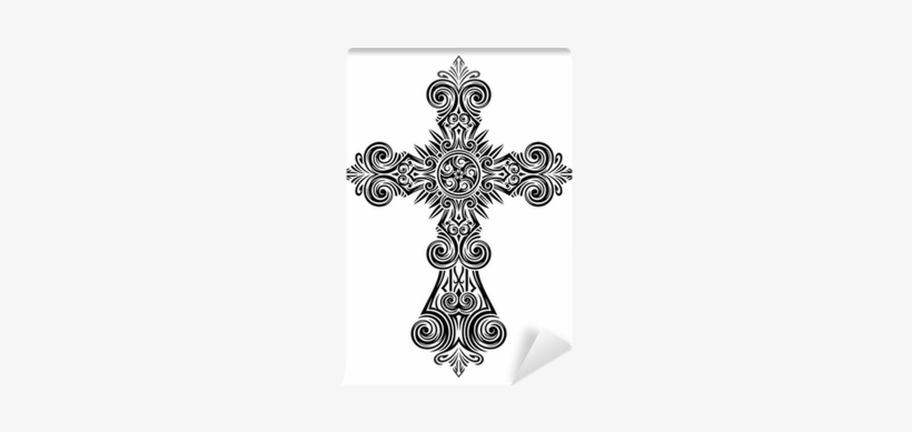 Ornate Cross - Pink And Blue Case - Galaxy Note 3, transparent png #1137507