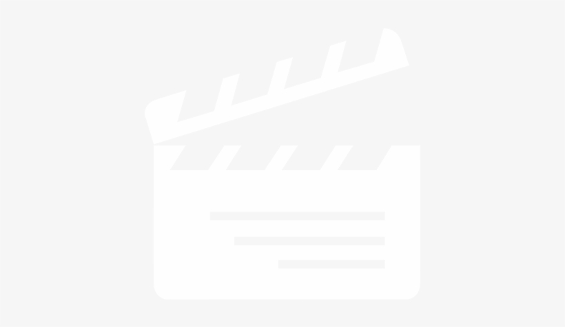 Film / Movie - Film Clapper Png White, transparent png #1137558