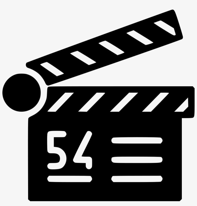 Film Clapper - - Film, transparent png #1137623
