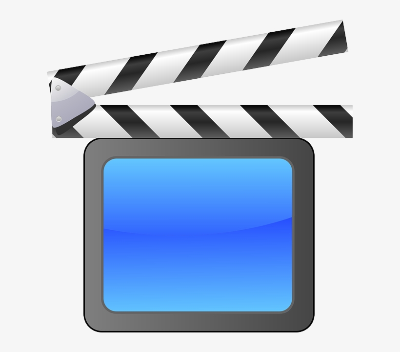 Movie, Film, Cinema, Clapperboard, Clapboard, Director - Claqueta Video Png, transparent png #1137628
