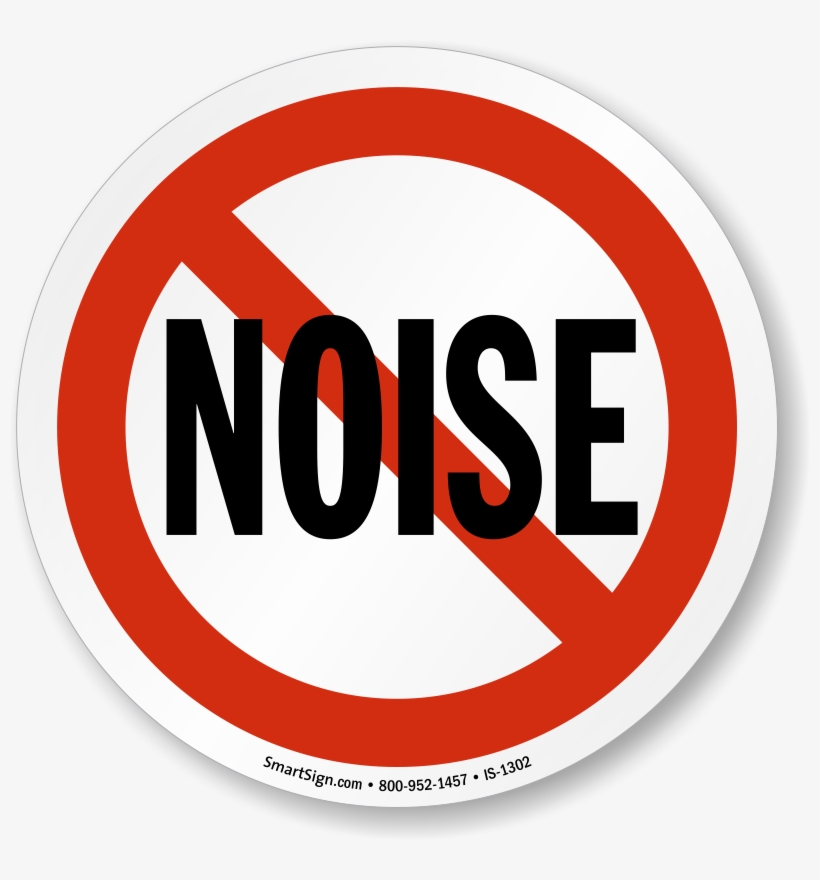 No Noise Symbol Iso Prohibition Circular Sign No Noise Free