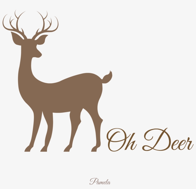 Deer Cabin - Deer Forest Christmas Greeting Cards, transparent png #1137929