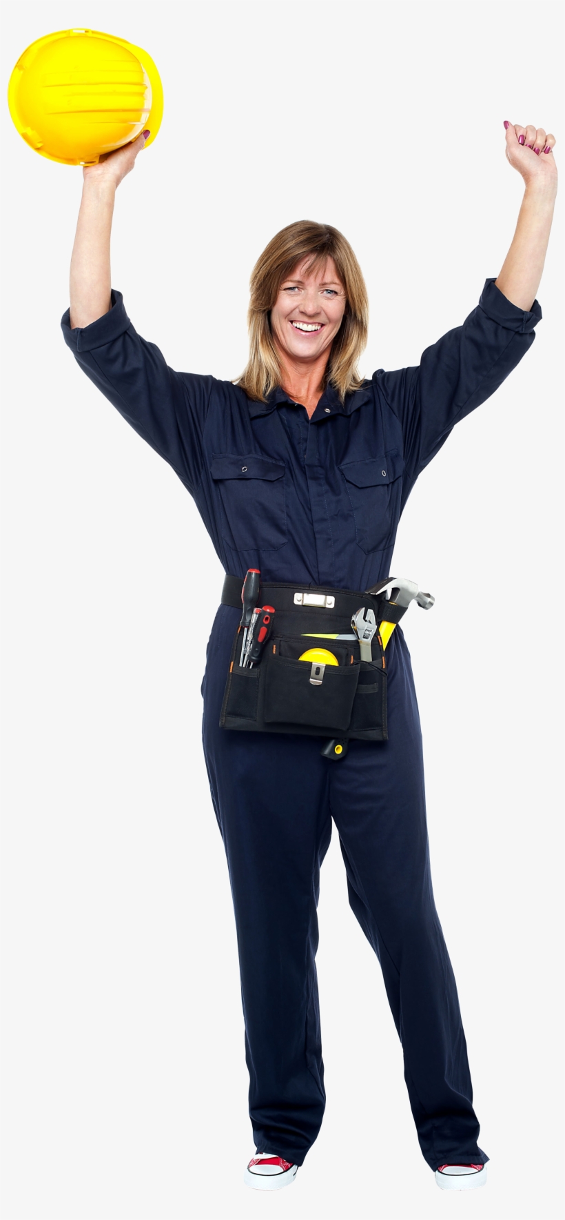 Women Worker Royalty-free Png Photo - Happy Worker Png Transparent, transparent png #1138050