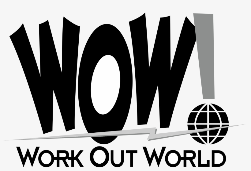 Wow Logo Png Transparent - Work Out World, transparent png #1138326