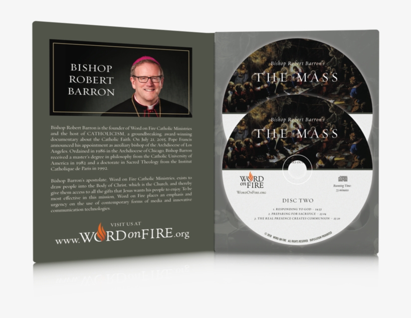 Products/dvd Themass Open Withdiscs - Promo Materials The Mass Bishop Robert Barron, transparent png #1138356