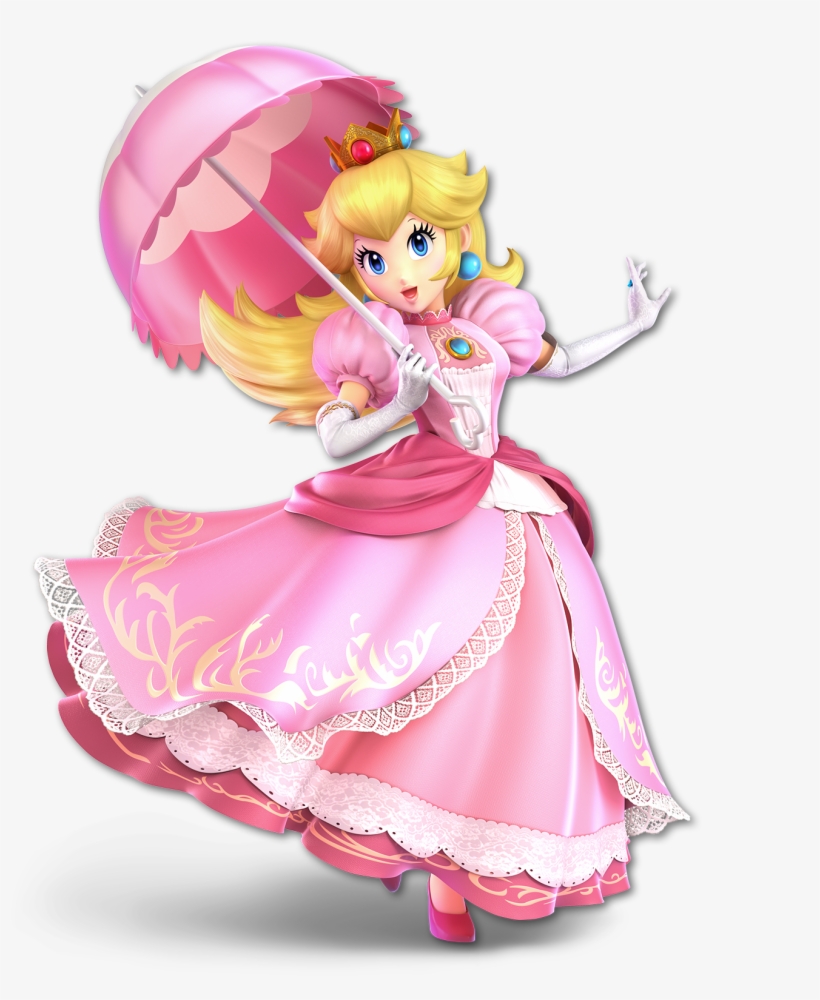 Peach - Super Smash Bros Ultimate Peach, transparent png #1138716