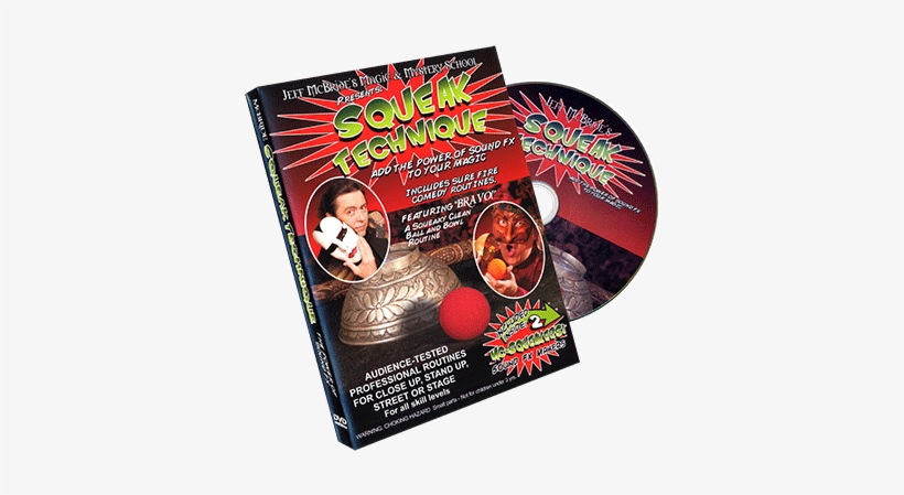 Today, When You Order "squeak Technique By Jeff Mcbride - Squeak Technique (dvd And Squeakers) By Jeff Mcbride, transparent png #1138779