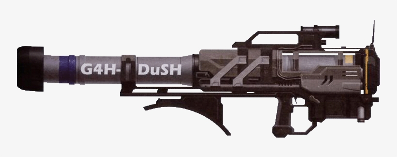G4h Dush Rocketlauncher Concept - Halo Rocket Launcher Png, transparent png #1138916