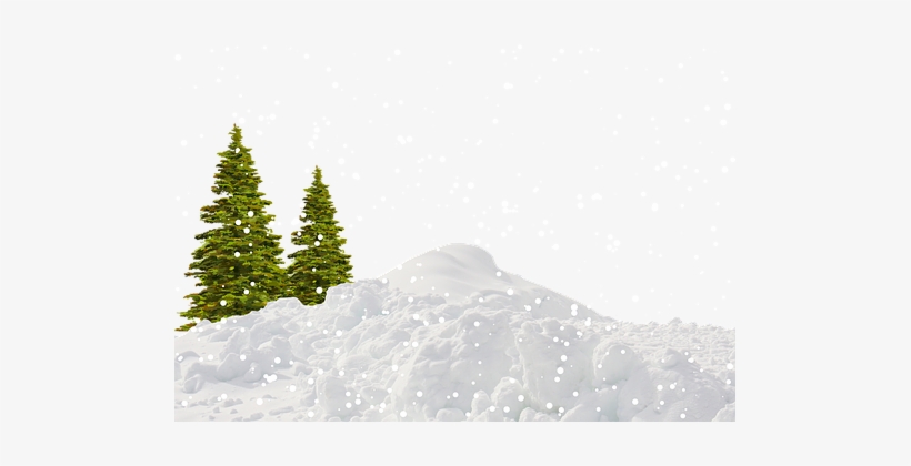 Snow, Winter, Snowfall, Cold, Wintry - Png Snowfall, transparent png #1139270